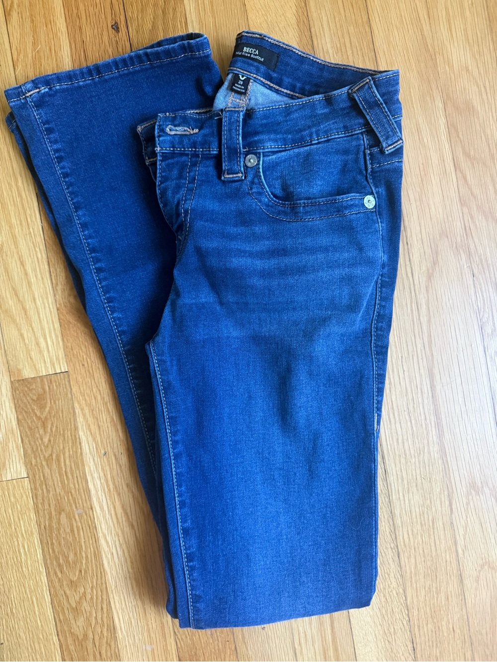 True Religion Becca Mid-Rise Bootcut
